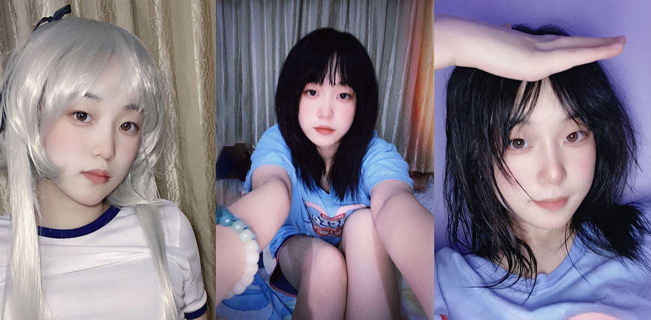 青岛女大学生【陈诗莹】网调视频流出，揉奶裸聊假屌自慰边揉阴蒂边浪叫