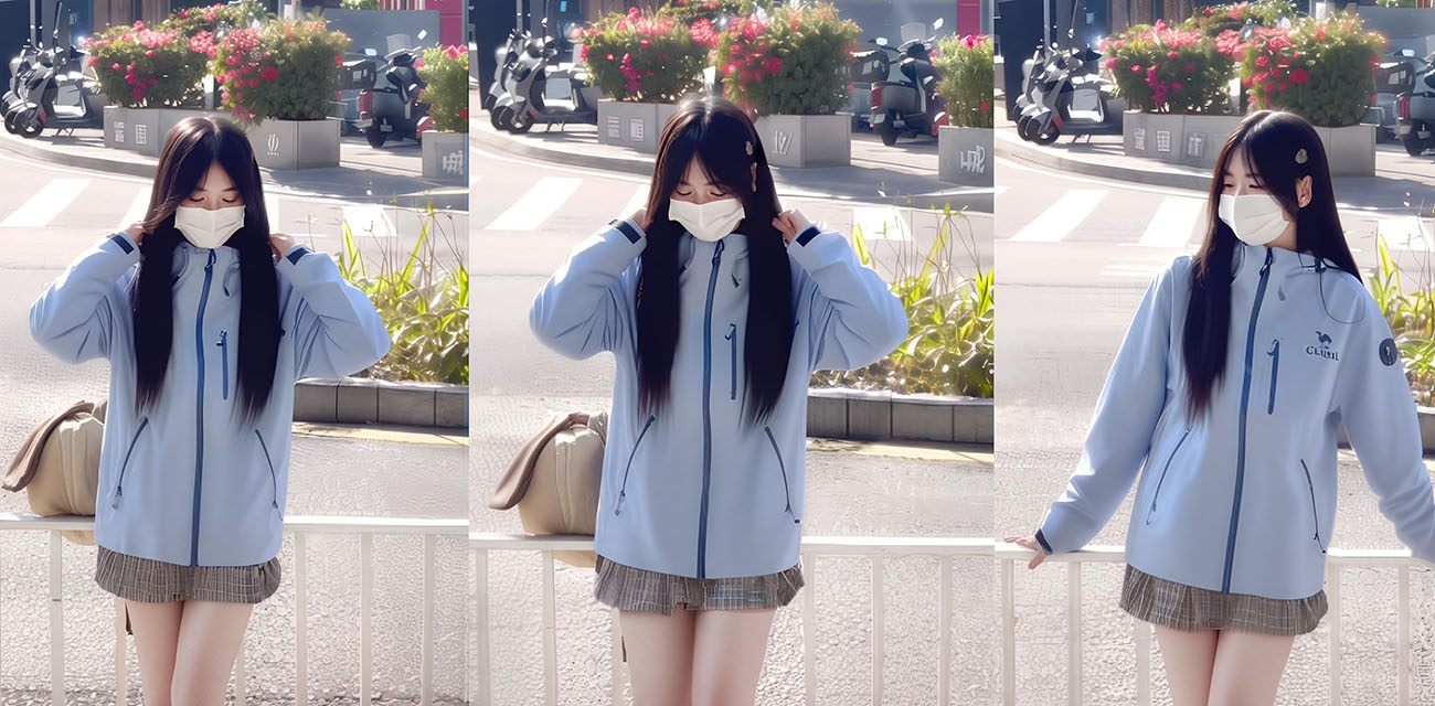 推特00后博主【洛洛幻想屋】电影院新玩法，情趣内衣勾引路人，卫生间足交挑逗狂撸，车震深喉口交骚气值爆表