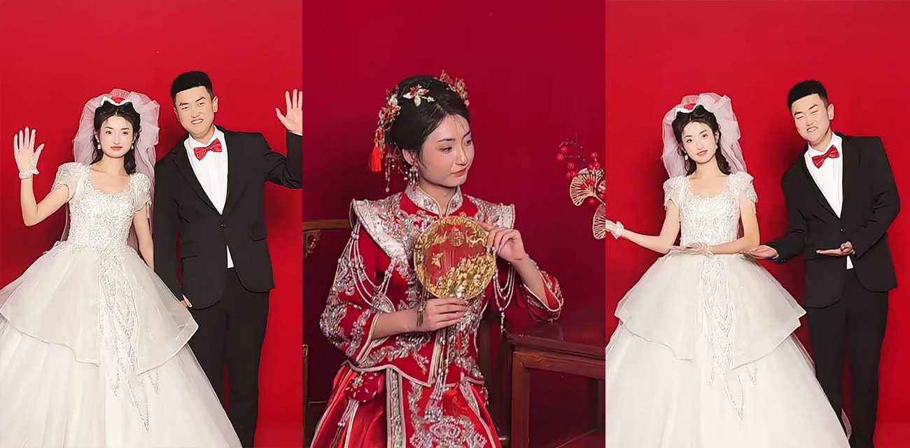 青海极品人妻【张启幸】裸聊视频，婚纱照里纯如白莲，却跟炮友视频沐浴，怼拍掰逼特写，骚穴嫩肉撩人到爆