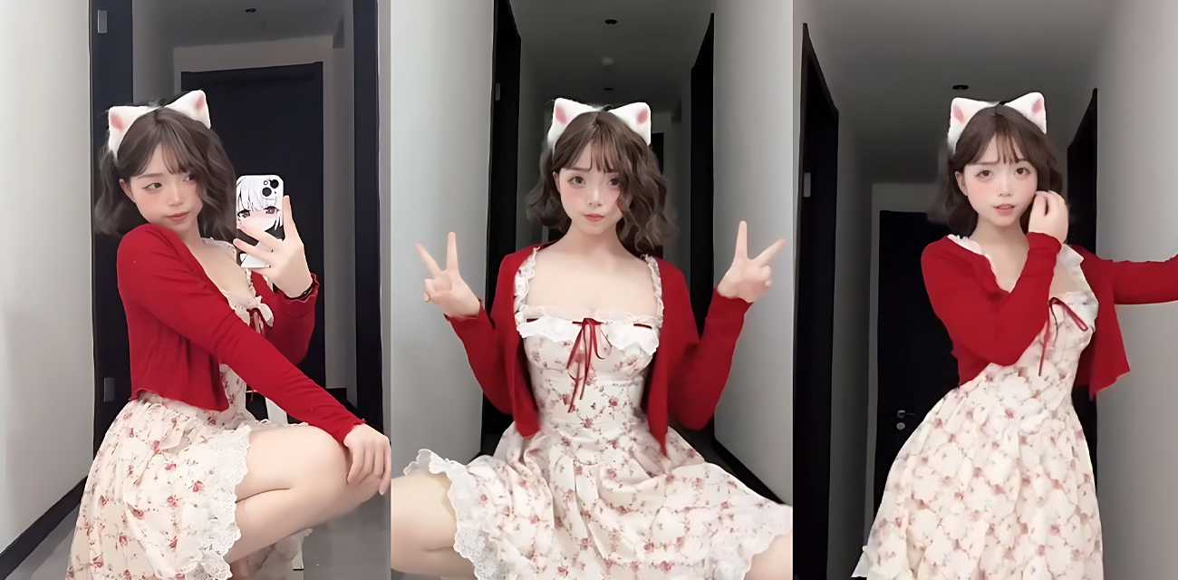 顶级身材女神【Bangni邦尼】最新私拍作品，面对镜头掀开裙子展示肥美鲍鱼，表情诱惑挑逗令人无限遐想