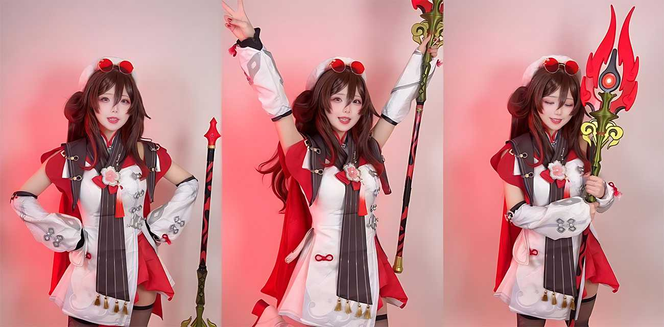 日本微胖福利姬【chuchu】生日coser自慰专场，下品呻吟配上晃肉画面，微胖肉感爱好者的天堂