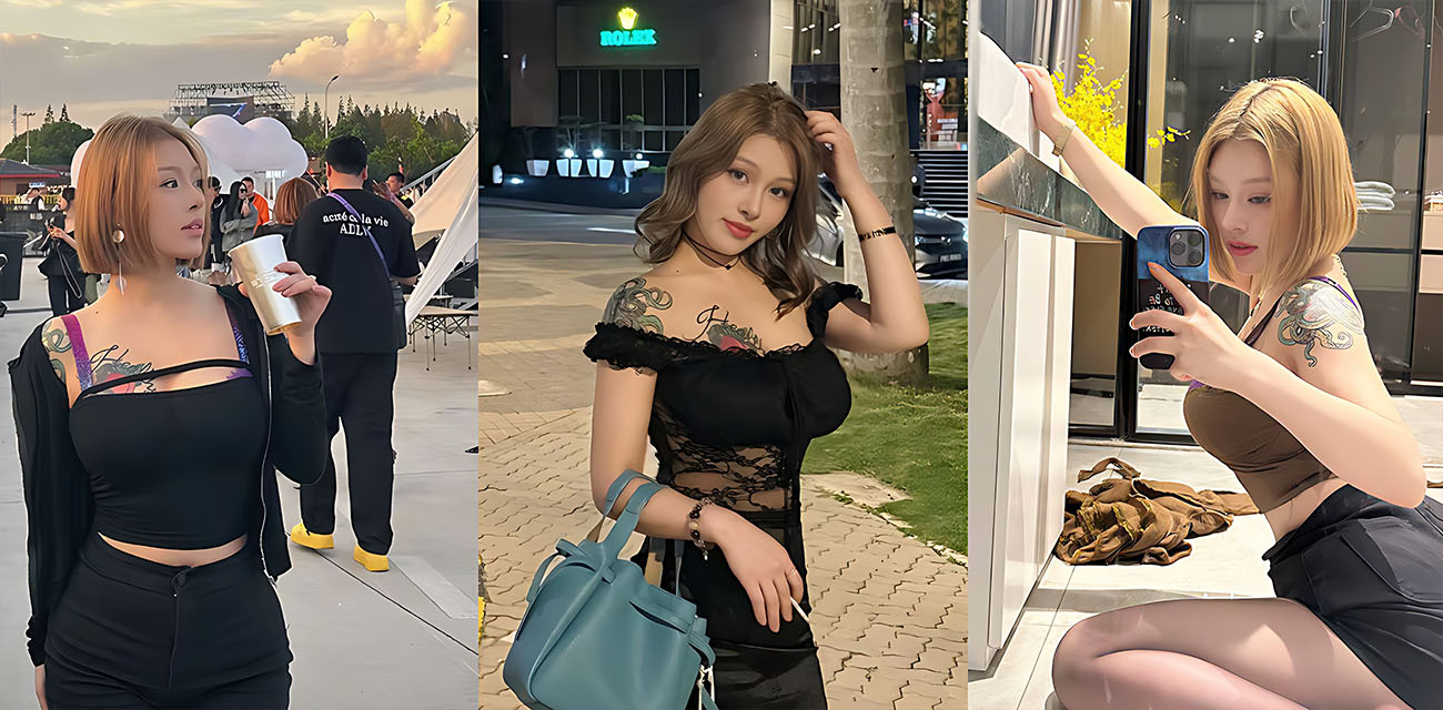 抖音女神【暴力永恒】私密视频曝光，高颜值外围捞女露脸吃鸡，昔日清纯人设崩塌，坐实反差母狗标签